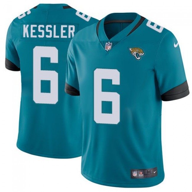 Nike Jaguars #6 Cody Kessler Teal Green Alternate Men's Stitched NFL Vapor Untouchable Limited Jersey