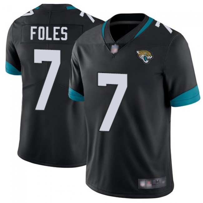 Nike Jaguars #7 Nick Foles Black Team Color Men's Stitched NFL Vapor Untouchable Limited Jersey