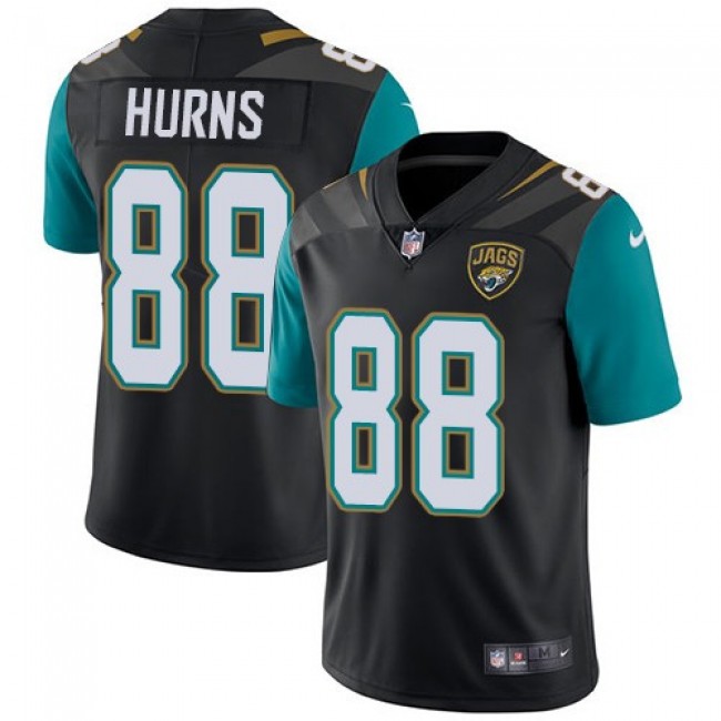 Jacksonville Jaguars #88 Allen Hurns Black Alternate Youth Stitched NFL Vapor Untouchable Limited Jersey