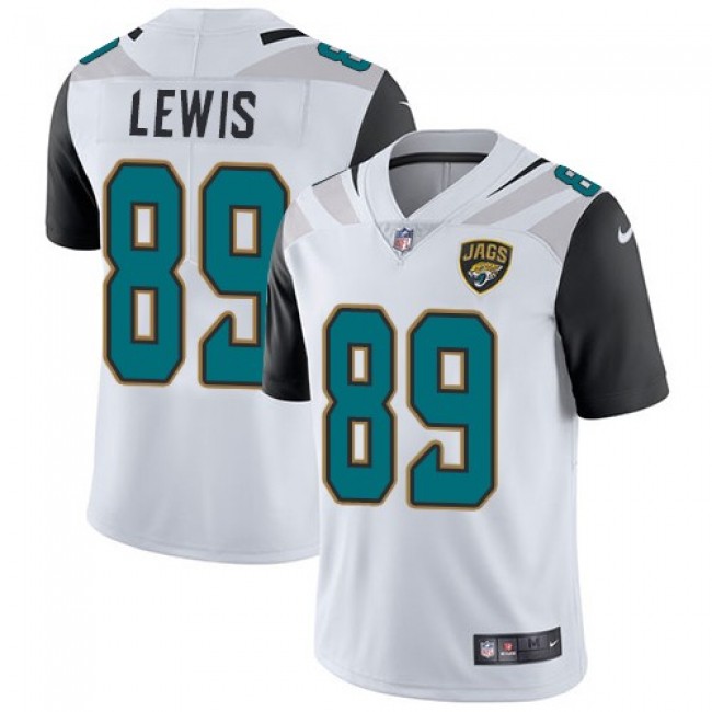 Jacksonville Jaguars #89 Marcedes Lewis White Youth Stitched NFL Vapor Untouchable Limited Jersey