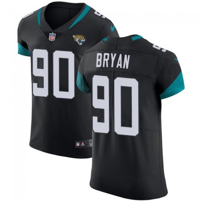 Nike Jaguars #90 Taven Bryan Black Team Color Men's Stitched NFL Vapor Untouchable Elite Jersey