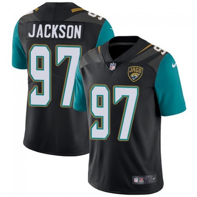 Jacksonville Jaguars #97 Malik Jackson Black Alternate Youth Stitched NFL Vapor Untouchable Limited Jersey