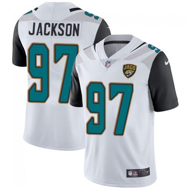 Jacksonville Jaguars #97 Malik Jackson White Youth Stitched NFL Vapor Untouchable Limited Jersey