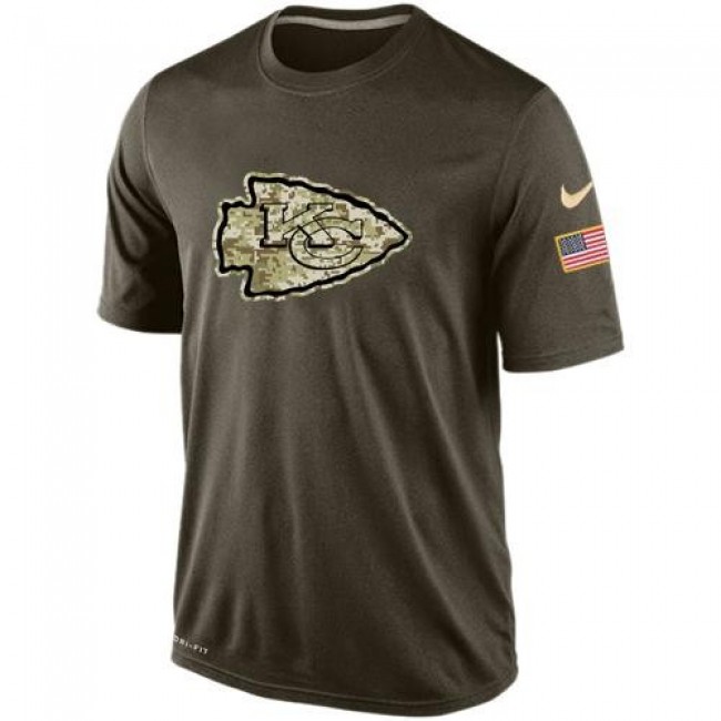 Men's Kansas City Chiefs Salute To Service Nike Dri-FIT T-Shirt