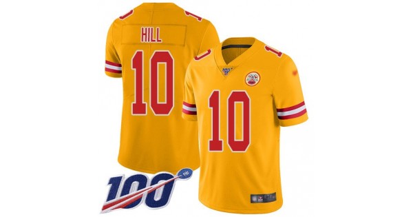 شرائح فيت للوجه Latest NFL Jersey-Nike Chiefs #10 Tyreek Hill Gold Men's Stitched ... شرائح فيت للوجه