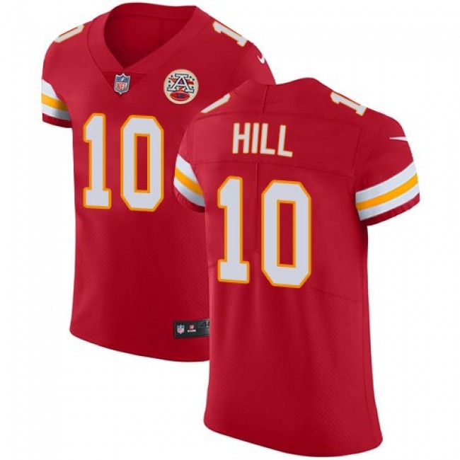 Nike Chiefs #10 Tyreek Hill Red Team Color Men's Stitched NFL Vapor Untouchable Elite Jersey