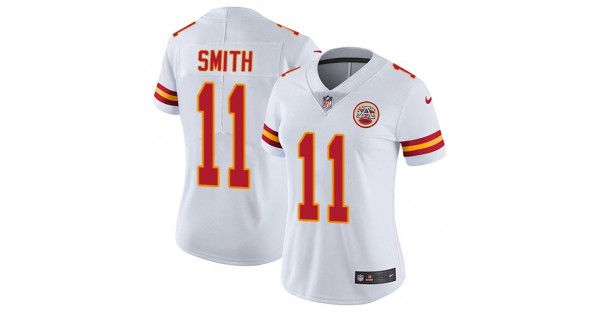 بيتر Save Up NFL Jersey-Women's Chiefs #11 Alex Smith White Stitched ... بيتر