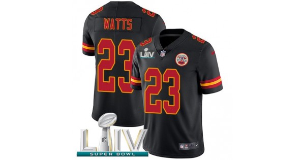 شرح منتجات فير اند وايت Nike Chiefs #23 Armani Watts Black Super Bowl LIV 2020 Men's Stitched NFL Limited Rush Jersey صابون طبي للجسم
