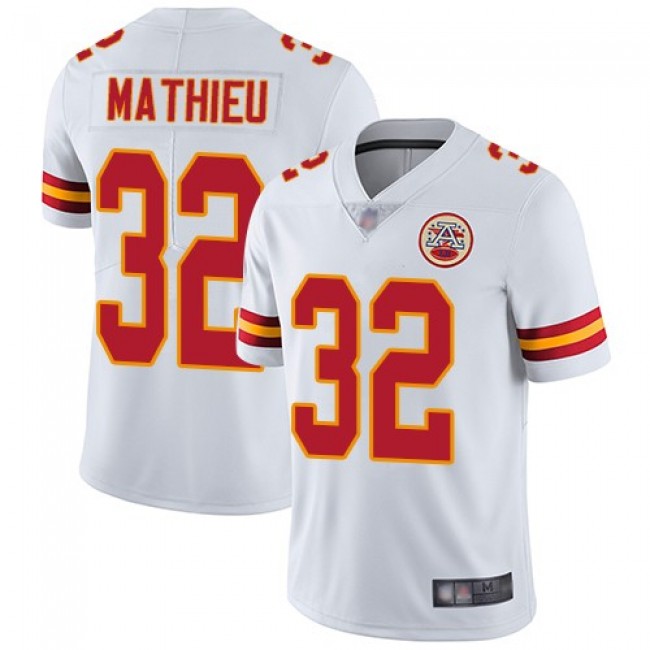 Nike Chiefs #32 Tyrann Mathieu White Men's Stitched NFL Vapor Untouchable Limited Jersey