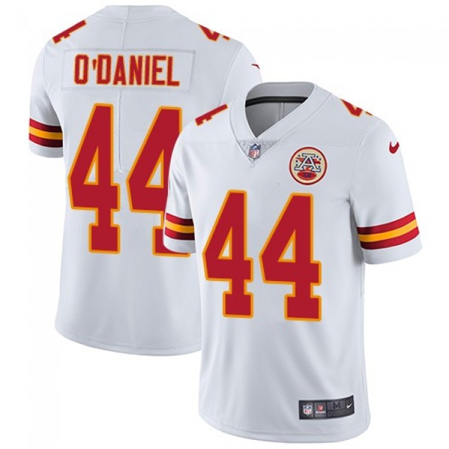 Nike Chiefs #44 Dorian O'Daniel White Men's Stitched NFL Vapor Untouchable Limited Jersey
