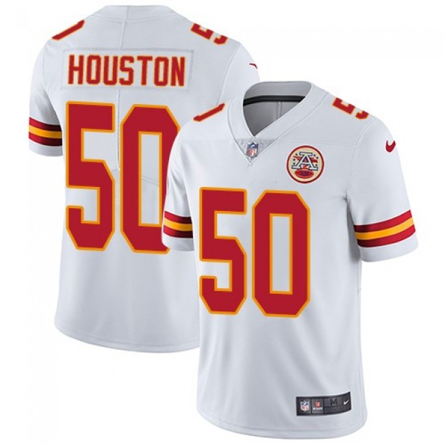 Kansas City Chiefs #50 Justin Houston White Youth Stitched NFL Vapor Untouchable Limited Jersey