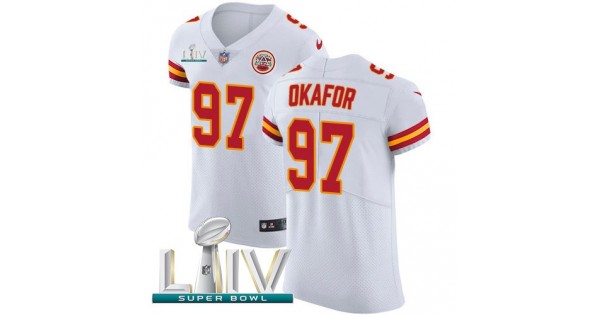 Nike Kansas City Chiefs No97 Alex Okafor Camo Men's Stitched NFL Limited 2019 Salute To Service Jersey