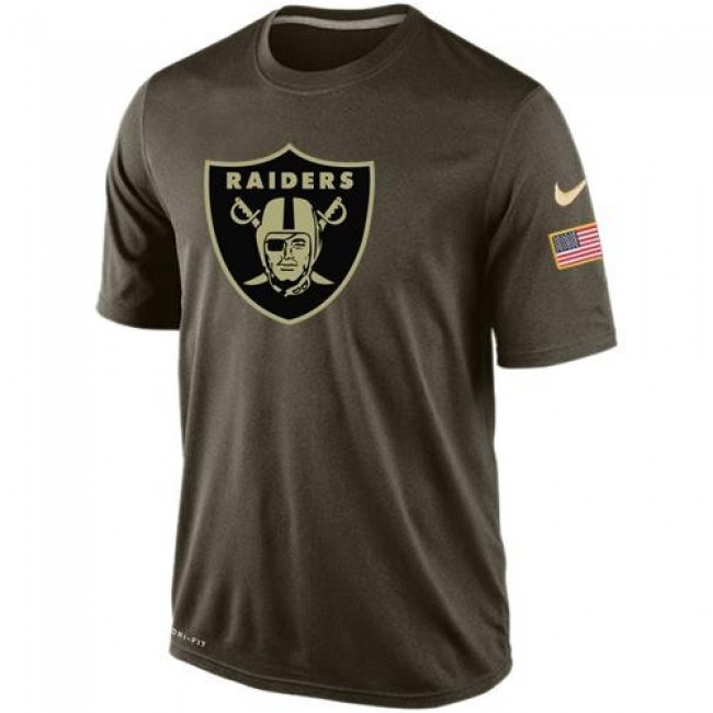 Men's Oakland Raiders Salute To Service Nike Dri-FIT T-Shirt