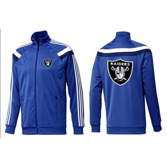 NFL Las Vegas Raiders Team Logo Jacket Blue