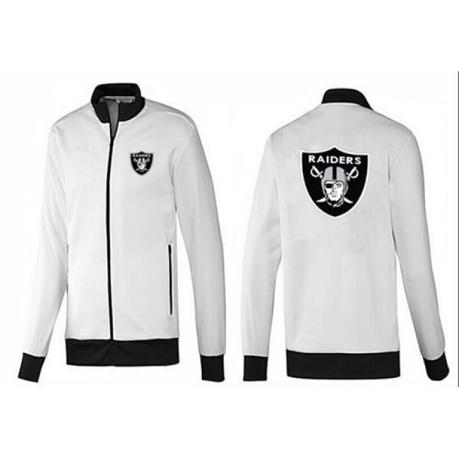 NFL Las Vegas Raiders Team Logo Jacket White_1