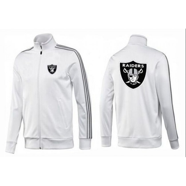 NFL Las Vegas Raiders Team Logo Jacket White_3
