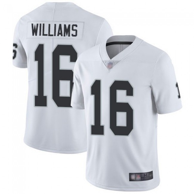 Nike Raiders #16 Tyrell Williams White Men's Stitched NFL Vapor Untouchable Limited Jersey