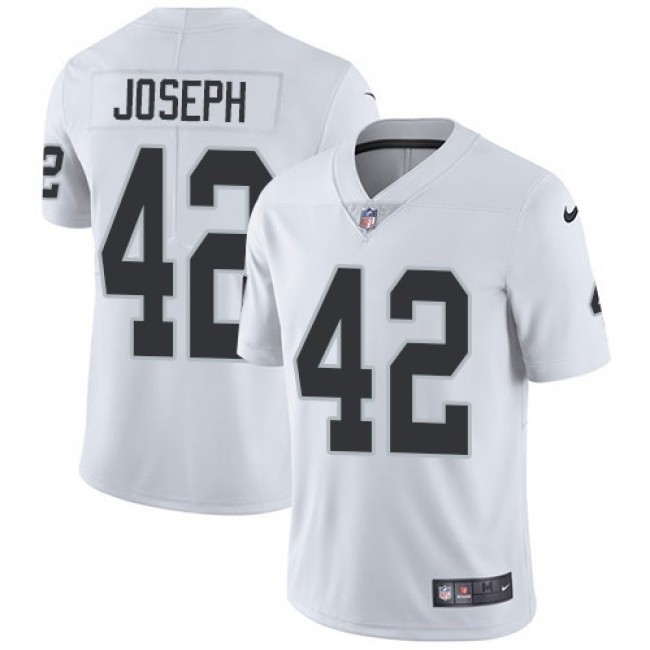 Las Vegas Raiders #42 Karl Joseph White Youth Stitched NFL Vapor Untouchable Limited Jersey