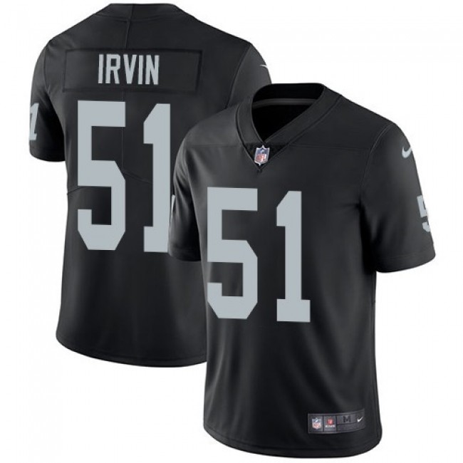 Las Vegas Raiders #51 Bruce Irvin Black Team Color Youth Stitched NFL Vapor Untouchable Limited Jersey