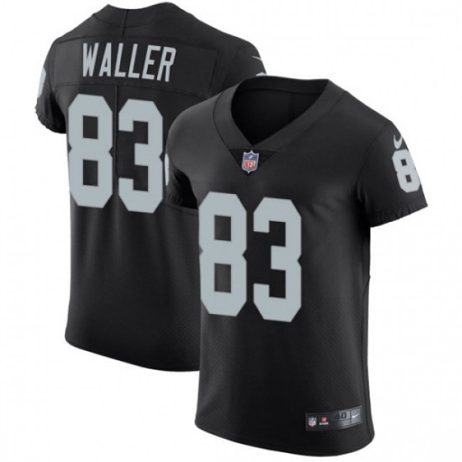 Nike Raiders #83 Darren Waller Black Team Color Men's Stitched NFL Vapor Untouchable Elite Jersey