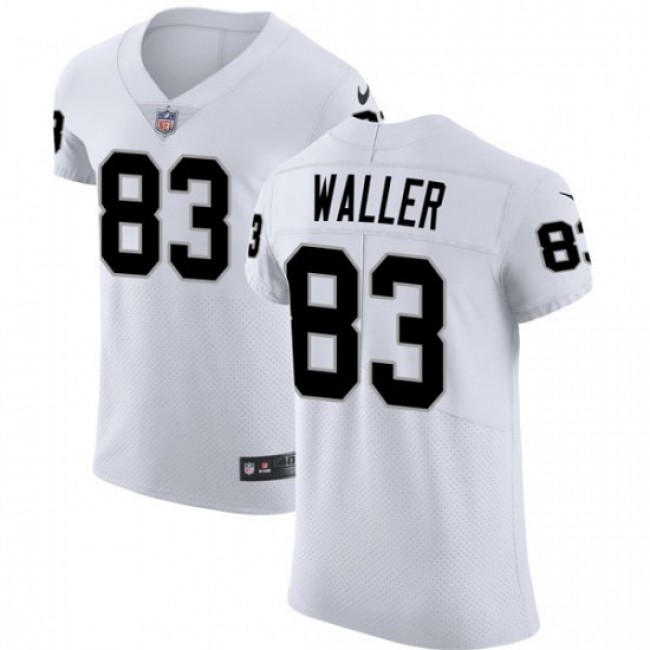 Nike Raiders #83 Darren Waller White Men's Stitched NFL Vapor Untouchable Elite Jersey