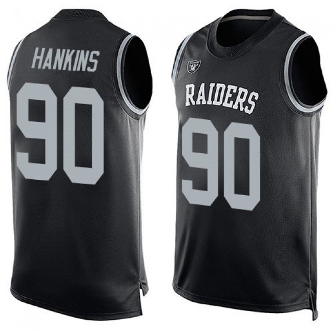 مقاسات NFL Jersey josh allen-Nike Raiders #90 Johnathan Hankins Black ... مقاسات