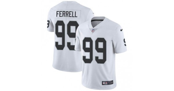 خزانة حمامات NFL Jersey Famous Brand-Nike Raiders #99 Clelin Ferrell White ... خزانة حمامات