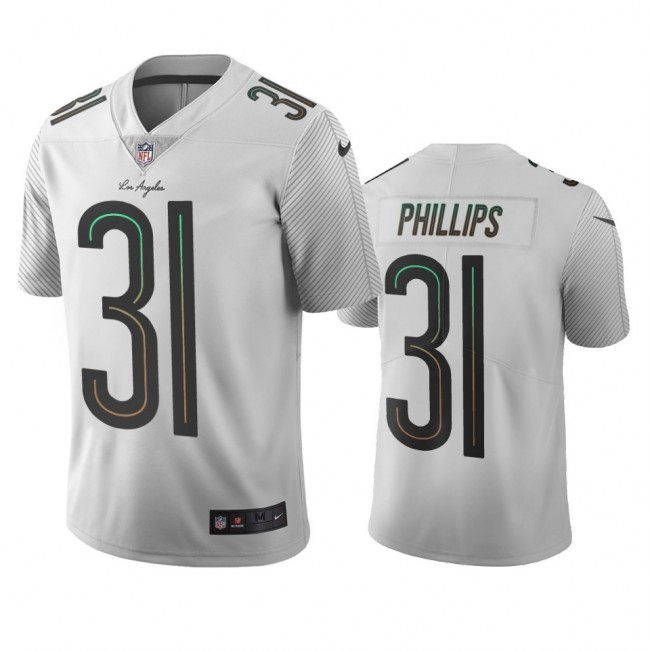 Los Angeles Chargers #31 Adrian Phillips White Vapor Limited City Edition NFL Jersey