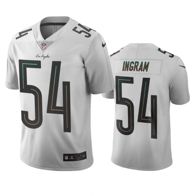 Los Angeles Chargers #54 Melvin Ingram White Vapor Limited City Edition NFL Jersey