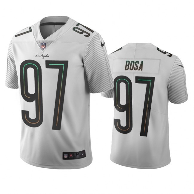 Los Angeles Chargers #97 Joey Bosa White Vapor Limited City Edition NFL Jersey