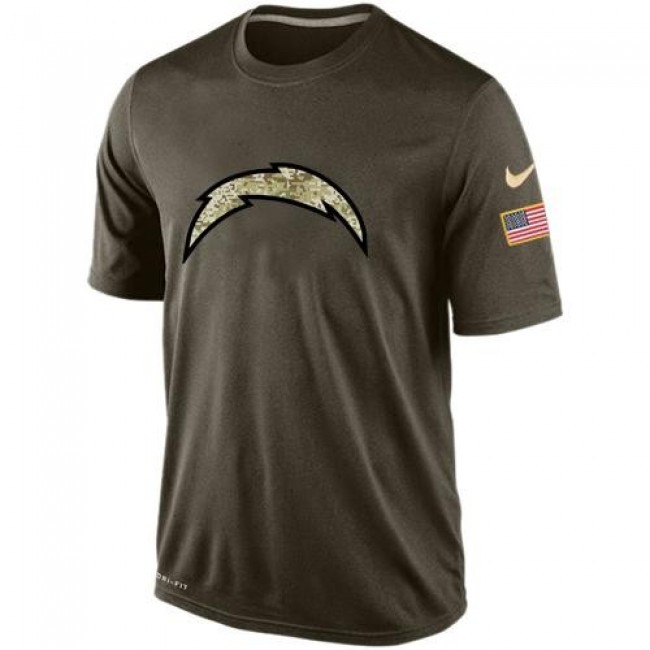 Men's Los Angeles Chargers Salute To Service Nike Dri-FIT T-Shirt