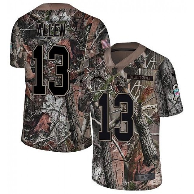 Nike Chargers #13 Keenan Allen Camo Men's Stitched NFL Limited Rush Realtree Jersey