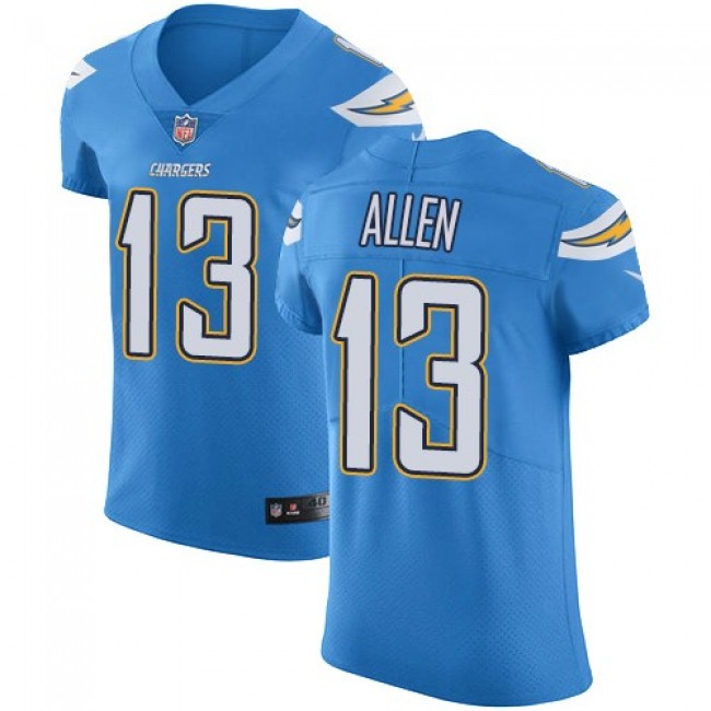 Nike Chargers #13 Keenan Allen Electric Blue Alternate Men's Stitched NFL Vapor Untouchable Elite Jersey