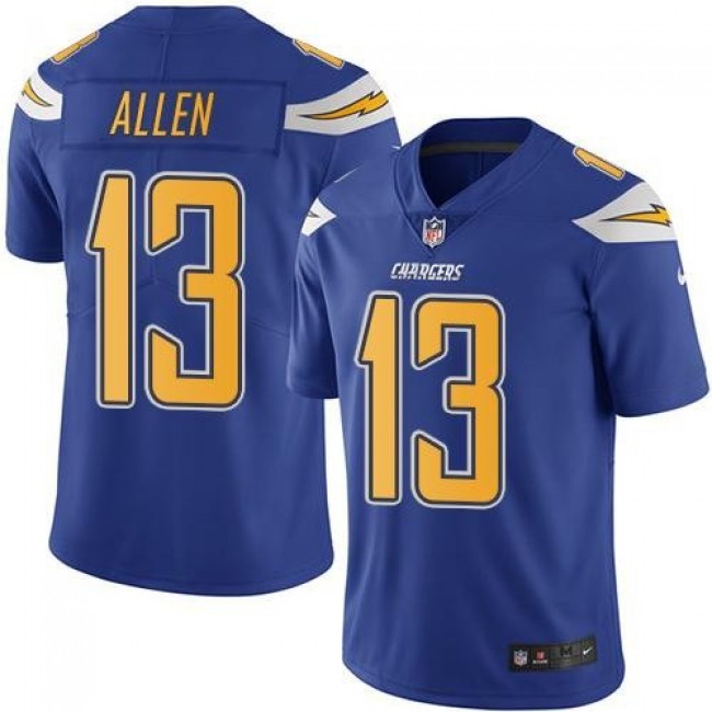 Los Angeles Chargers #13 Keenan Allen Electric Blue Youth Stitched NFL Limited Rush Jersey