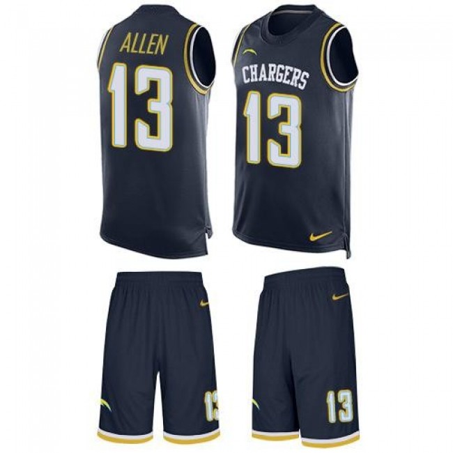 Nike Chargers #13 Keenan Allen Navy Blue Team Color Men's Stitched NFL Limited Tank Top Suit Jersey