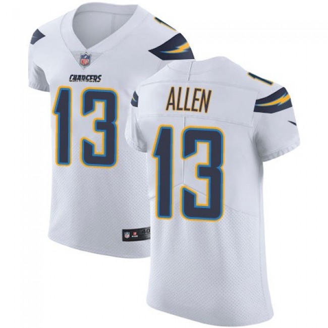 Nike Chargers #13 Keenan Allen White Men's Stitched NFL Vapor Untouchable Elite Jersey