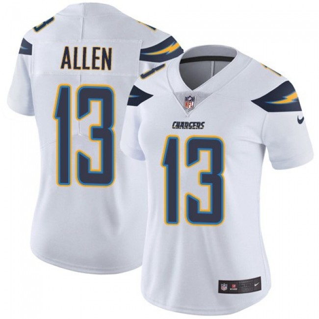 Women's Chargers #13 Keenan Allen White Stitched NFL Vapor Untouchable Limited Jersey