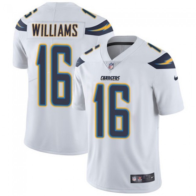 Los Angeles Chargers #16 Tyrell Williams White Youth Stitched NFL Vapor Untouchable Limited Jersey