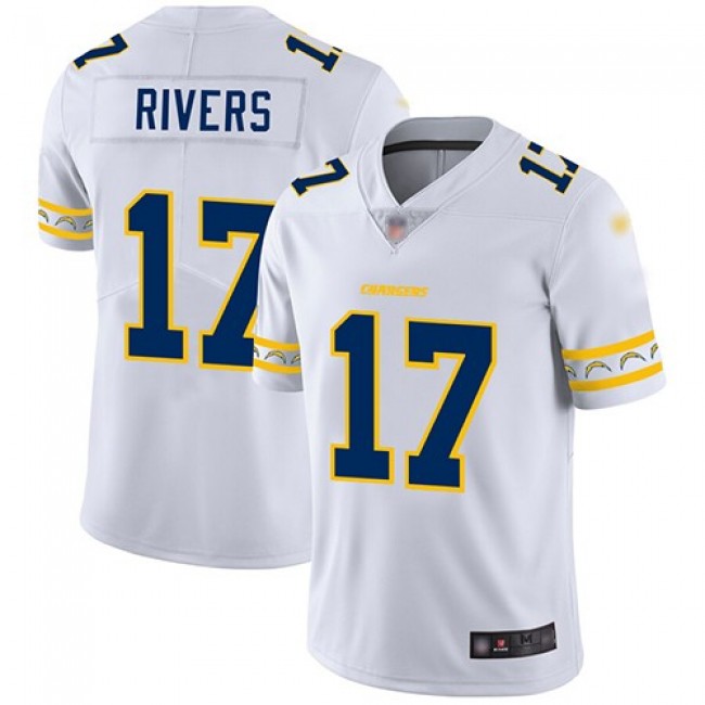 Nike Chargers #17 Philip Rivers White Men's Stitched NFL Limited Team Logo Fashion Jersey