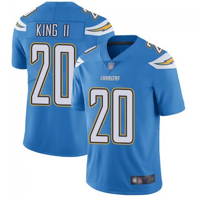 Nike Chargers #20 Desmond King II Electric Blue Alternate Men's Stitched NFL Vapor Untouchable Limited Jersey
