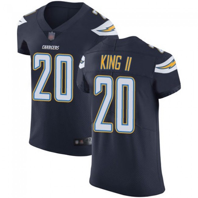 Nike Chargers #20 Desmond King II Navy Blue Team Color Men's Stitched NFL Vapor Untouchable Elite Jersey