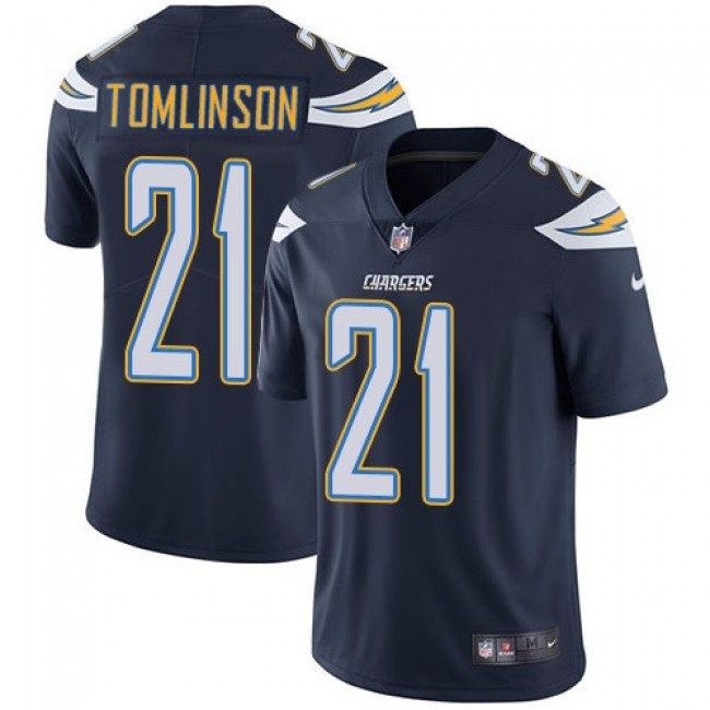 Los Angeles Chargers #21 LaDainian Tomlinson Navy Blue Team Color Youth Stitched NFL Vapor Untouchable Limited Jersey