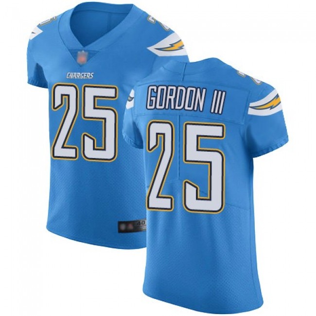 Nike Chargers #25 Melvin Gordon III Electric Blue Alternate Men's Stitched NFL Vapor Untouchable Elite Jersey