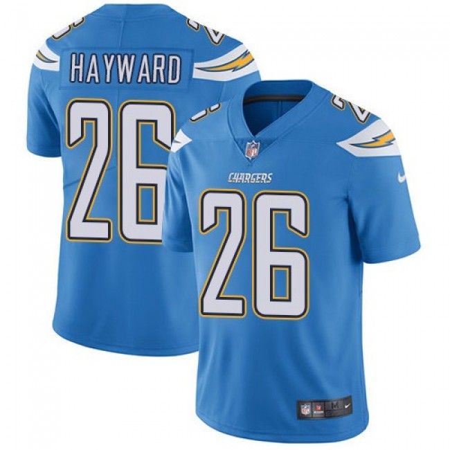 Los Angeles Chargers #26 Casey Hayward Electric Blue Alternate Youth Stitched NFL Vapor Untouchable Limited Jersey