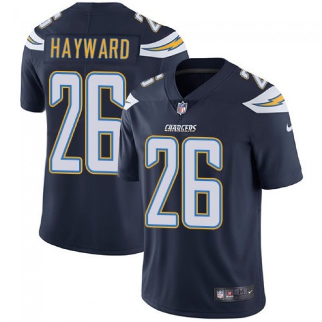 Nike Chargers #26 Casey Hayward Navy Blue Team Color Men's Stitched NFL Vapor Untouchable Limited Jersey