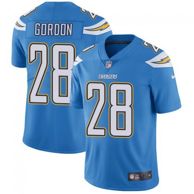 Los Angeles Chargers #28 Melvin Gordon Electric Blue Alternate Youth Stitched NFL Vapor Untouchable Limited Jersey