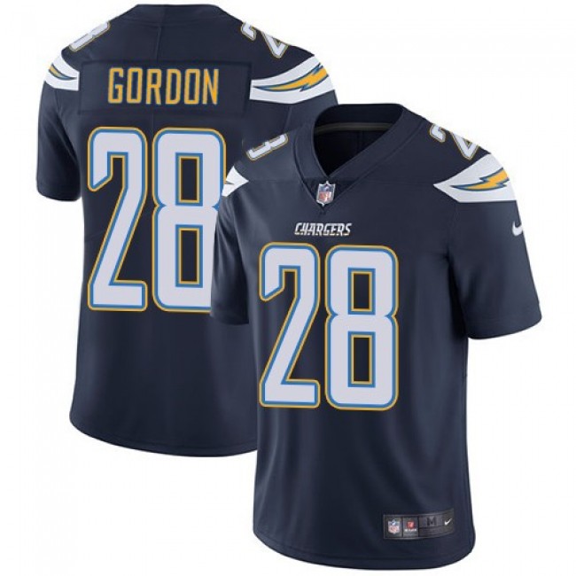 Los Angeles Chargers #28 Melvin Gordon Navy Blue Team Color Youth Stitched NFL Vapor Untouchable Limited Jersey