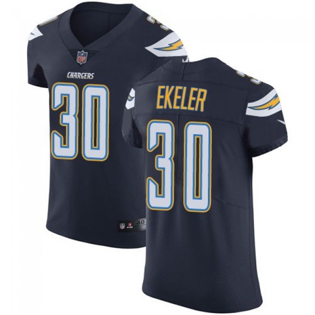 Nike Chargers #30 Austin Ekeler Navy Blue Team Color Men's Stitched NFL Vapor Untouchable Elite Jersey