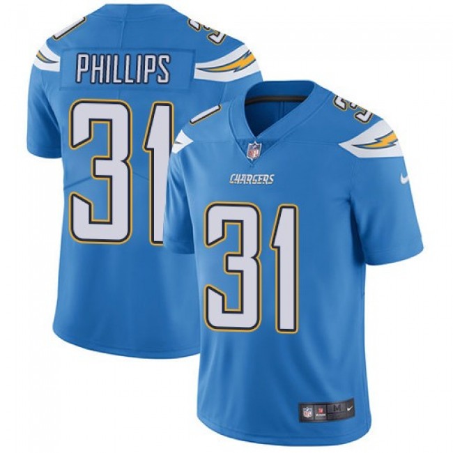 Nike Chargers #31 Adrian Phillips Electric Blue Alternate Men's Stitched NFL Vapor Untouchable Limited Jersey
