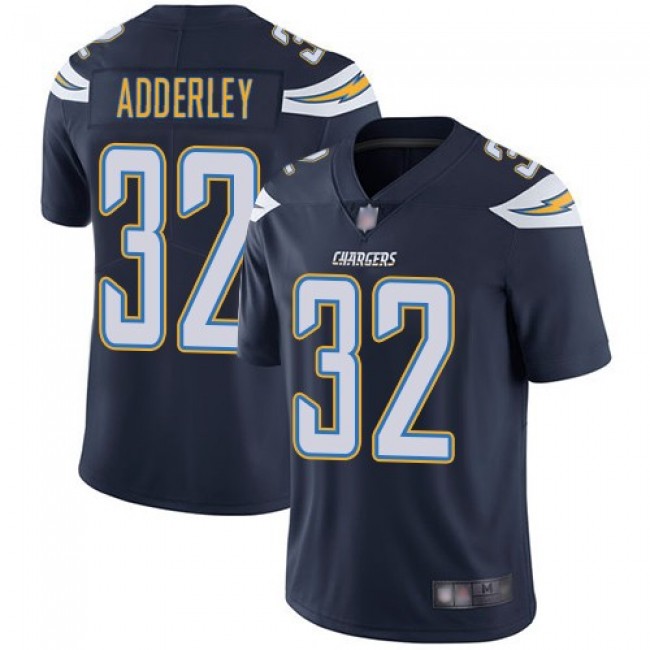 Nike Chargers #32 Nasir Adderley Navy Blue Team Color Men's Stitched NFL Vapor Untouchable Limited Jersey